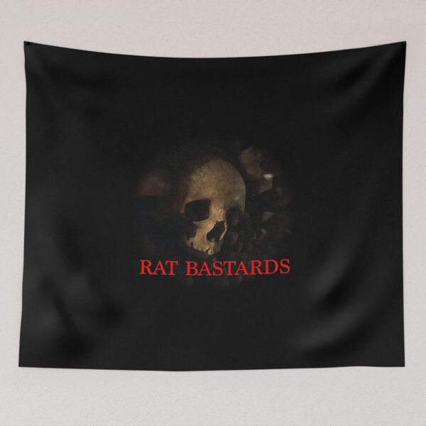 Item preview, Rat Bastards - Skull designed and sold by robotpoop.