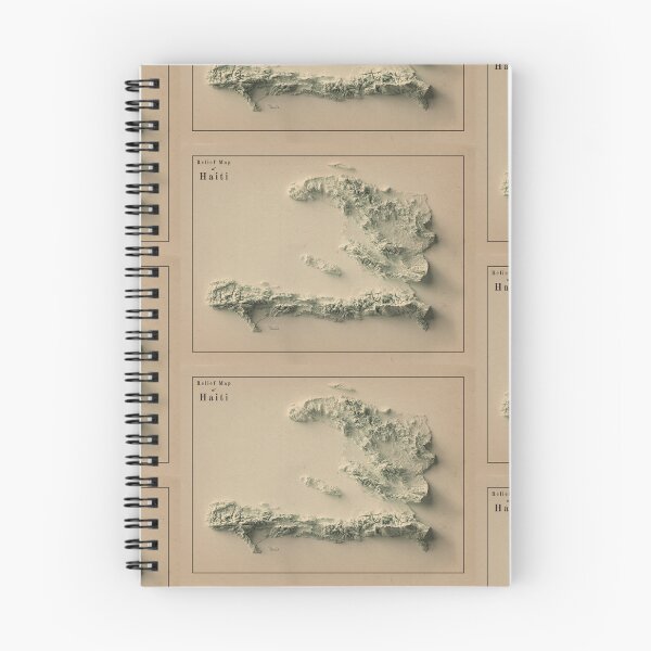 Item preview, Haiti Relief Map 3D digitally-rendered designed and sold by ThinkAboutMaps.