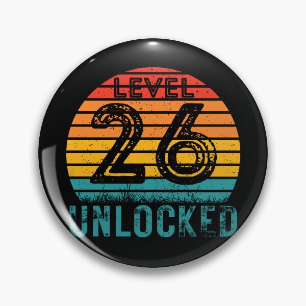 Item preview, 26 Year Old Birthday Gift Level 1996 designed and sold by UniqueBPresent.