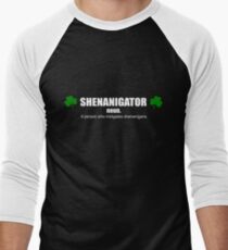 Shenanigator Definition T-Shirt - St. Patricks day Men's Baseball ¾ T-Shirt