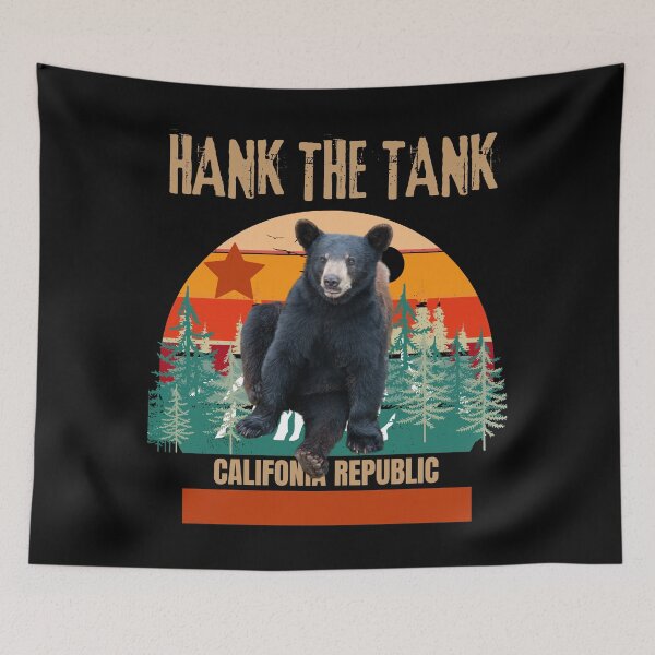 Item preview, Protect Hank The Tank Black Bear  designed and sold by BronikowskiART.