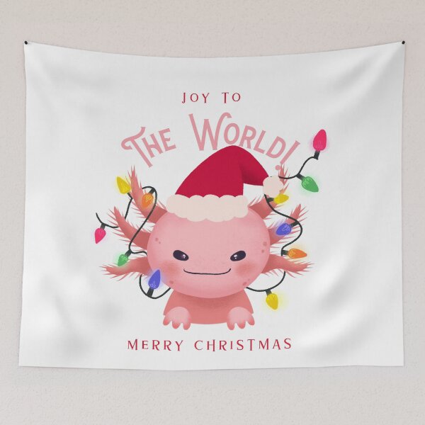 Item preview, AXOLOTL CHRISTMAS  designed and sold by DiscoVibes.