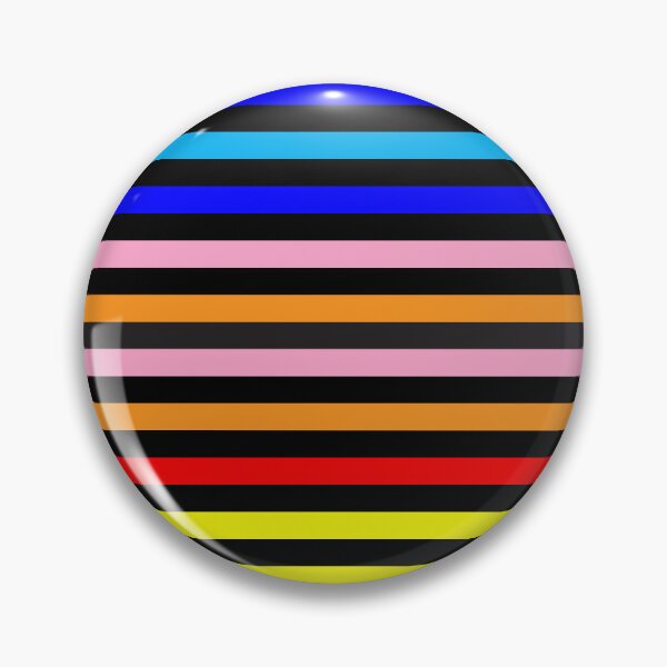 Item preview, 65 MCMLXV Black Multi Color Stripe Pattern designed and sold by 65 MCMLXV.