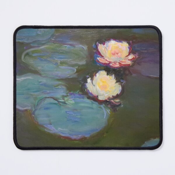 Item preview, Monet Lily Pad Claude Monet Nympheas Water lilies Pond Flowers designed and sold by antiqueart.