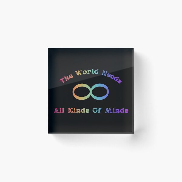 Item preview, Autism Rainbow Infinity with Quote, Neurodivergent Quote designed and sold by MamaSweetea.