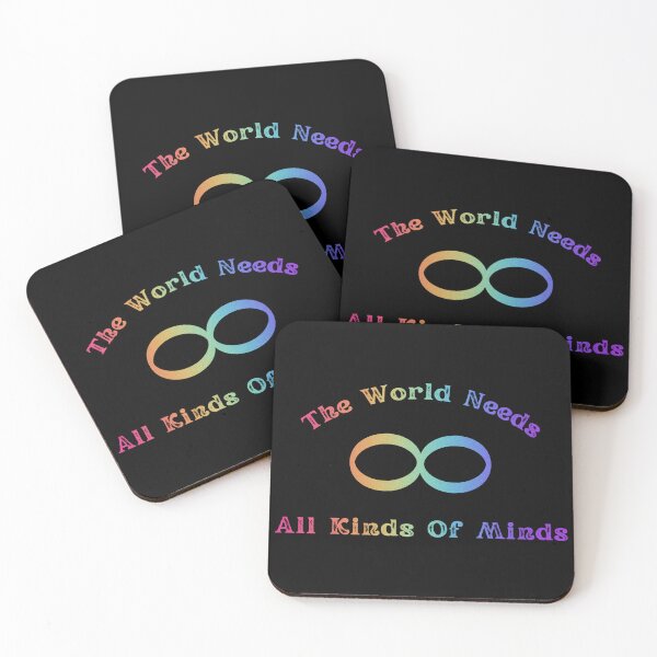 Item preview, Autism Rainbow Infinity with Quote, Neurodivergent Quote designed and sold by MamaSweetea.