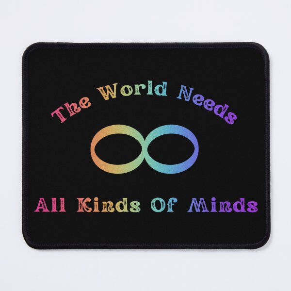 Item preview, Autism Rainbow Infinity with Quote, Neurodivergent Quote designed and sold by MamaSweetea.