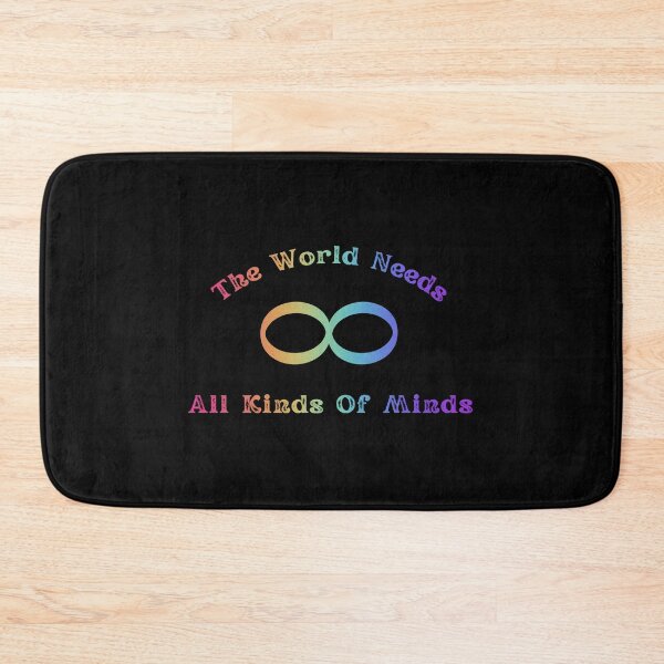 Item preview, Autism Rainbow Infinity with Quote, Neurodivergent Quote designed and sold by MamaSweetea.