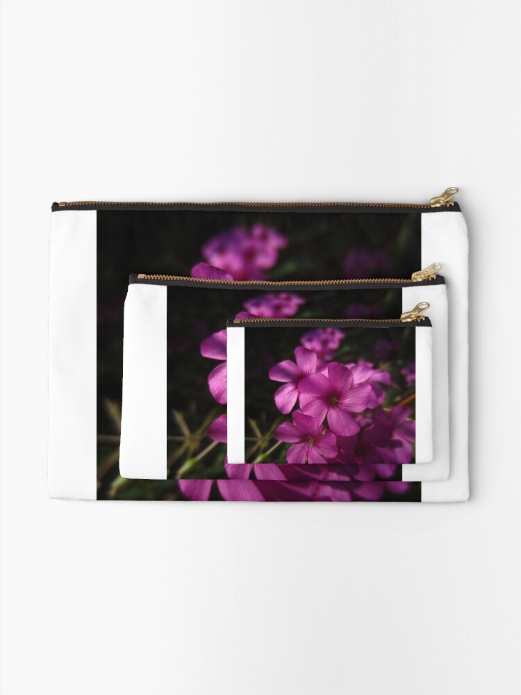 Alternate view of Pink-Sorrel Zipper Pouch