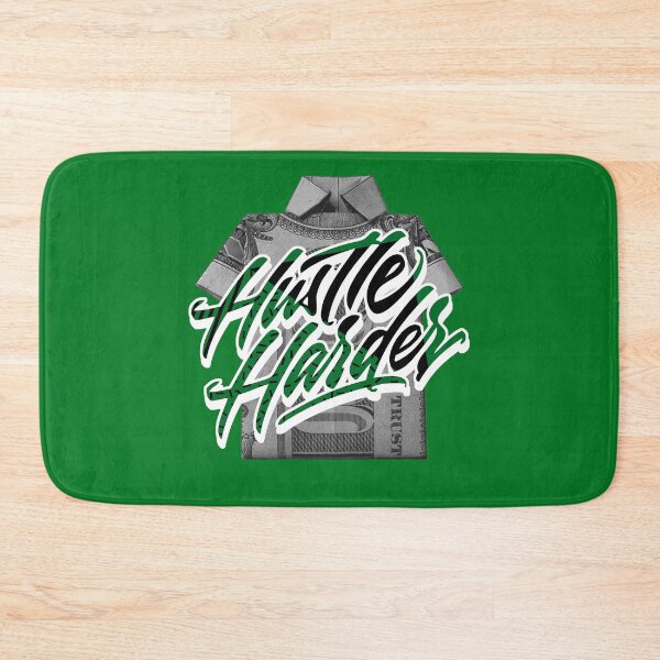 Item preview, Hustle Harder Pine Green designed and sold by concordbred.