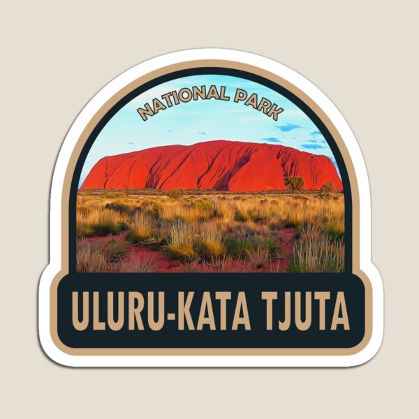 Vista previa del artículo con la obra «Parque Nacional Uluru-Kata Tjuta Australia Acuarela», diseñado y vendido por KrisSidDesigns.