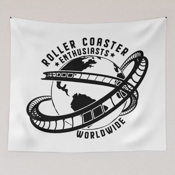 Item preview, Roller Coaster Enthusiasts Worldwide, Roller Coaster Globe designed and sold by emmjott.