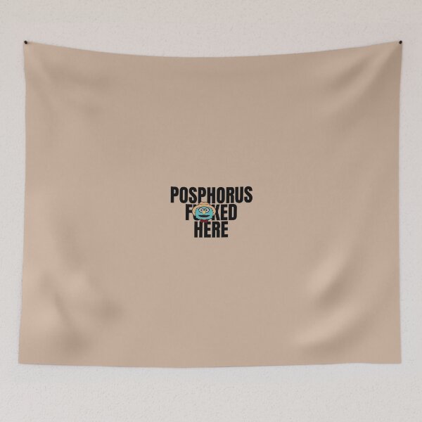Item preview, Phosphorus FKED Here Quote | Wall Art Home Decor Professor Aesthetic | heckinfarout designed and sold by Two Otters Co.