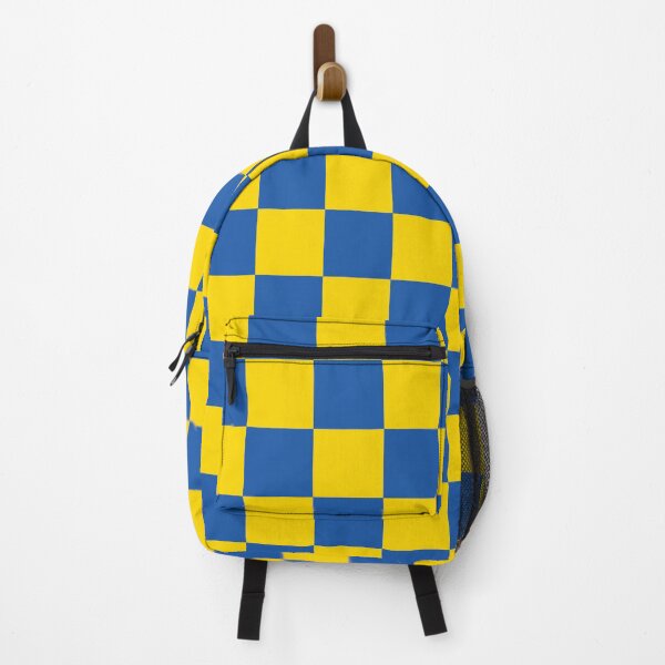 Item preview, Azure Blue and Yellow Checkerboard Pattern 100% Commission Donated To IRC Read Bio designed and sold by ColorOfTheYears.