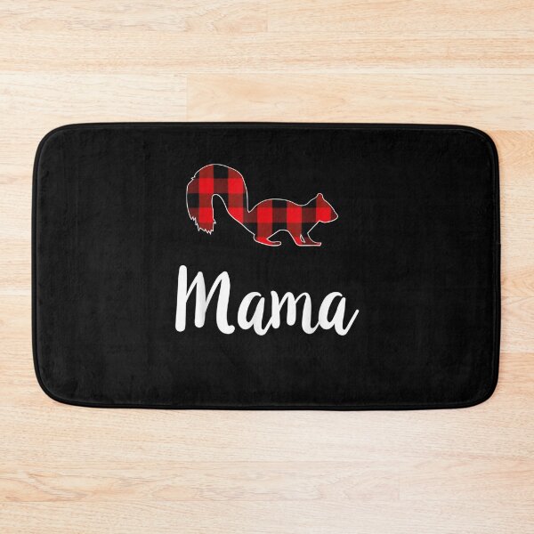 Item preview, Squirrel Mama womens Red Buffalo Plaid squirrel mom gifts designed and sold by DonVTV.