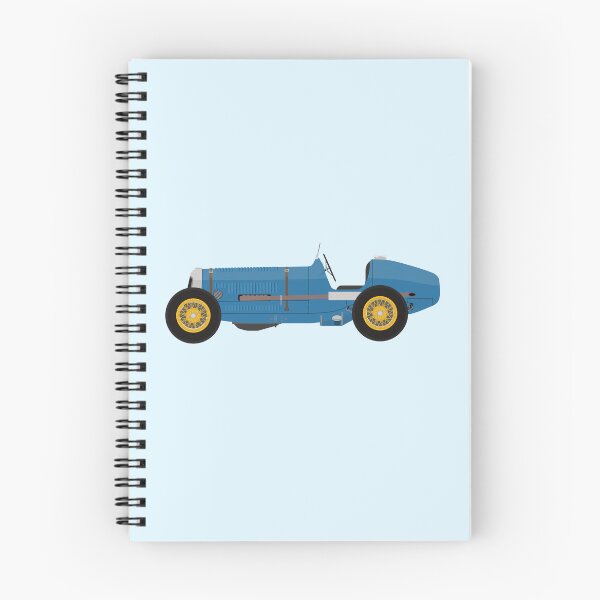 Aperçu de l'œuvre Voiture de course ERA R5B (bleu et jaune) créée et vendue par JHMimaging.
