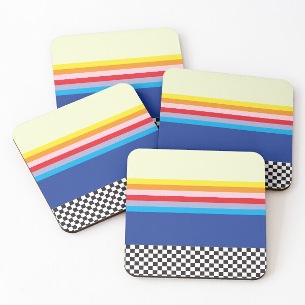 Item preview, 65 MCMLXV Multi Color Stripe Checkerboard Pattern designed and sold by 65 MCMLXV.
