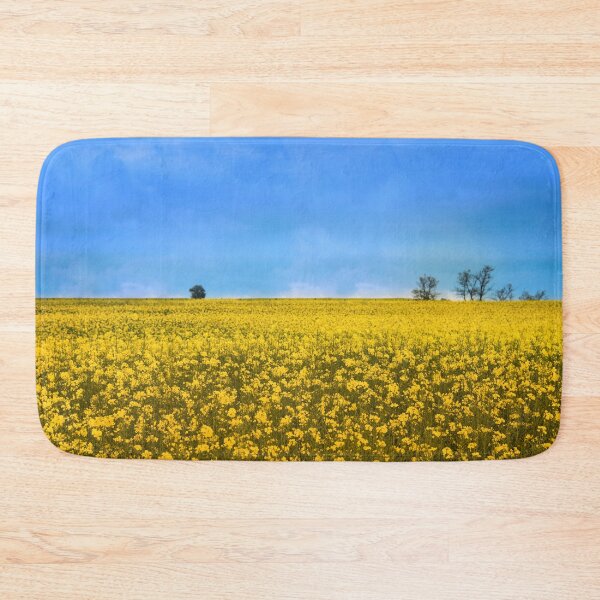 Item preview, Canola field with Ukraine flag colors designed and sold by MarioGuti.