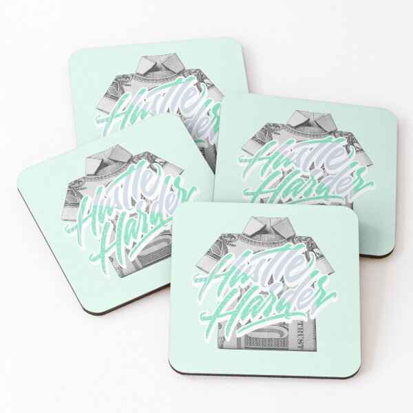 Item preview, Hustle Harder Mint Foam designed and sold by concordbred.