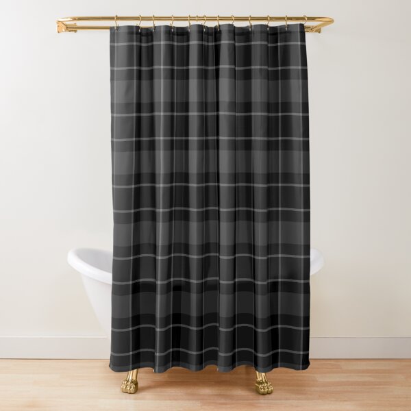 Item preview, Black and Gray Tartan Plaid designed and sold by TheWalnut.