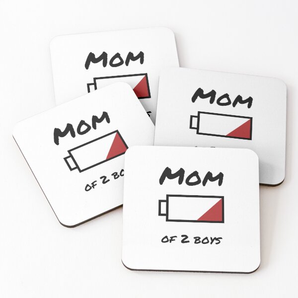 Item preview, Mom of 2 boys low battery designed and sold by cleite04.
