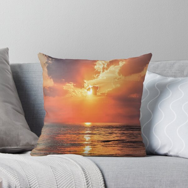 Item preview, A beautiful evening sunset on the beach designed and sold by MadebyHAROON.