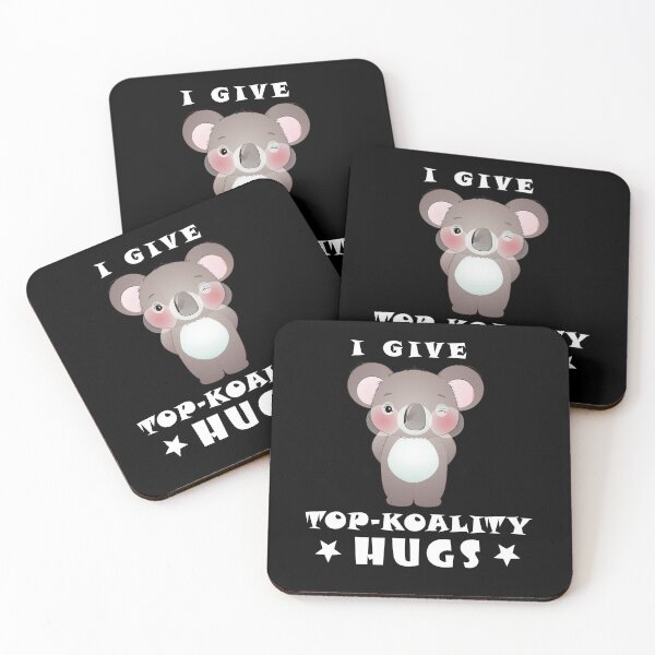 Item preview, I give top koality hugs | white font designed and sold by SpringPetals.