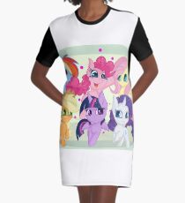 Mane six mlp Graphic T-Shirt Dress