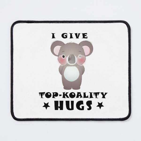 Item preview, I give top koality hugs | black font designed and sold by SpringPetals.