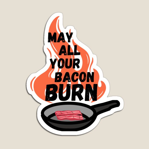 The Bacon Sticker for Sale by ryndodeca