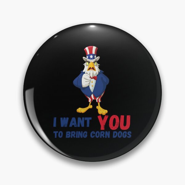 Item preview, Uncle Sam I Want You - Corn Dogs 4th Of July designed and sold by bahdsgraphic.