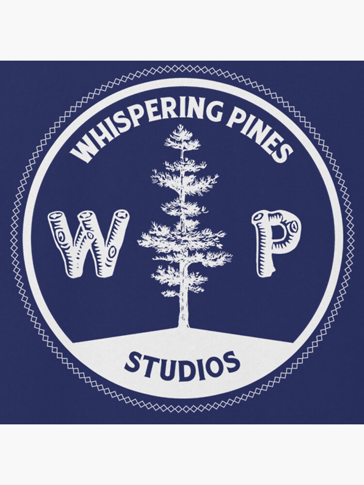 "Whispering Pines" Sticker for Sale by brittanythebee Redbubble