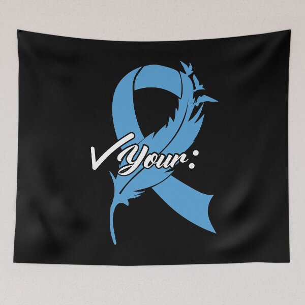 Item preview, Check Your Colon Colorectal Cancer Awareness Blue Ribbon designed and sold by PIODesign.