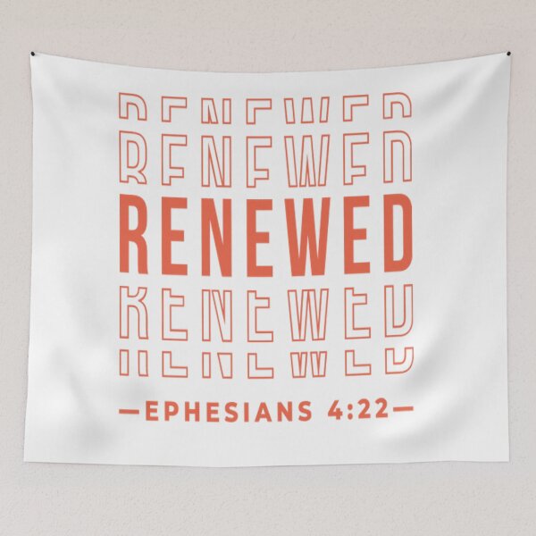 Item preview, RENEWED EPHESIANS 4:22 designed and sold by navypillow.