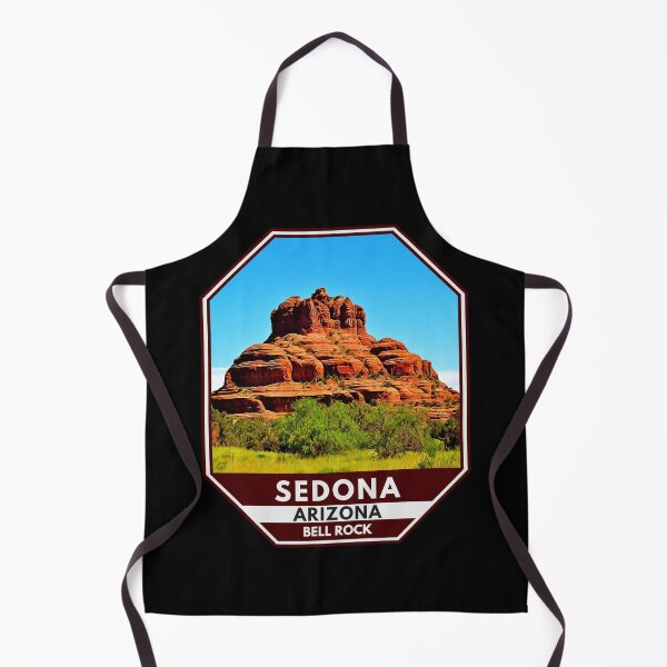 Item preview, Sedona Arizona Bell Rock Watercolor Badge designed and sold by KrisSidDesigns.