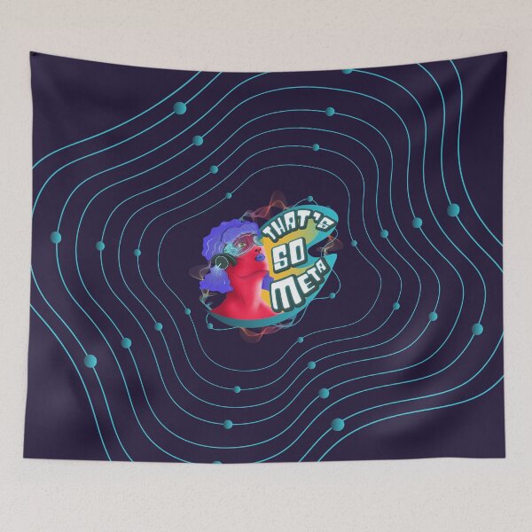 Item preview, That's so Meta(verse) Retro-Futurism Virtual Reality Design designed and sold by Digi-Drifterz.