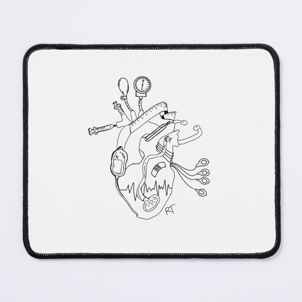 Item preview, Medical Heart Drawing designed and sold by Reneeteachout.