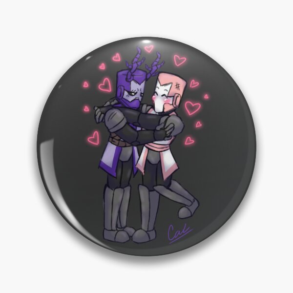 Item preview, Castle Crashers Pink and Purple Knights designed and sold by DullSwords.