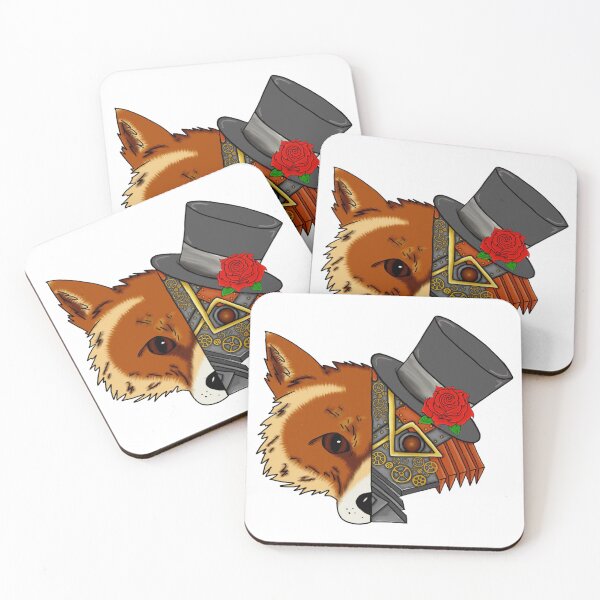 Item preview, Steampunk Fox designed and sold by Gothlicangel666.