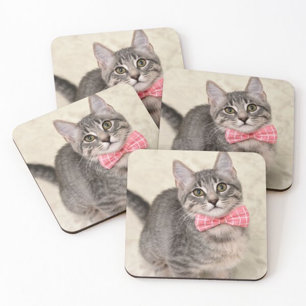 Item preview, Nestle the Kitten in a Bowtie designed and sold by ThunderingPaws.