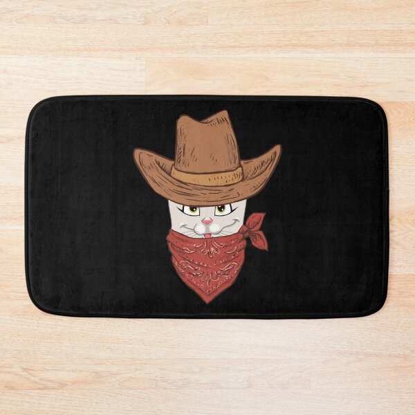 Item preview, Funny Cowboy Cat Pet Western Lover designed and sold by Aleodor.