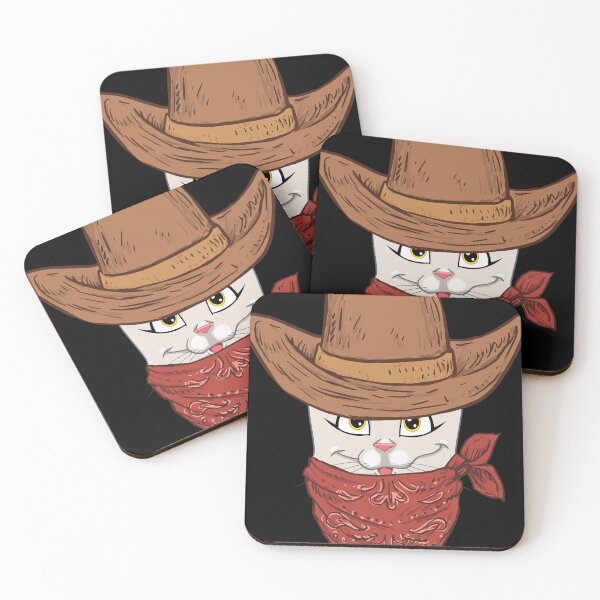 Item preview, Funny Cowboy Cat Pet Western Lover designed and sold by Aleodor.