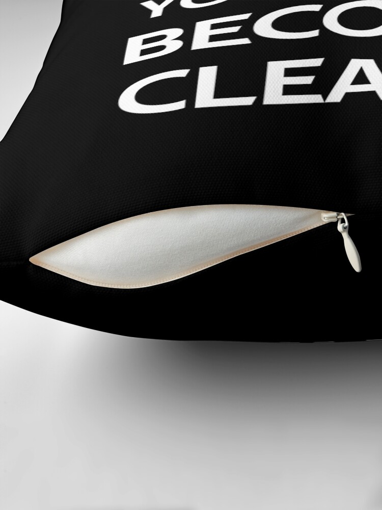 Thumbnail 2 of 4, Pillow, When Life Inspires You to Clean Become a Cleaner designed and sold by rachidhaz.