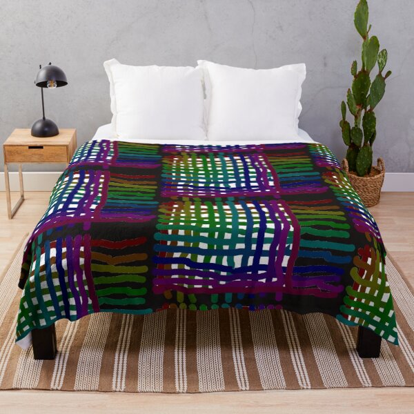 Item preview, Wonky Crisscross Faux Woven Plaid designed and sold by DianeBP.