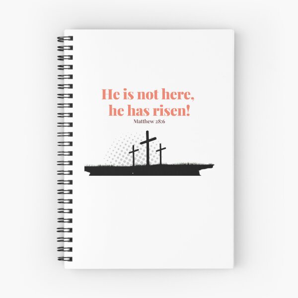 Item preview, He has risen Happy Easter resurrection Sunday - Happy Easter Christmas Xmas - Jesus cross our Savior designed and sold by Marina  Nagi (Inspire Ville).