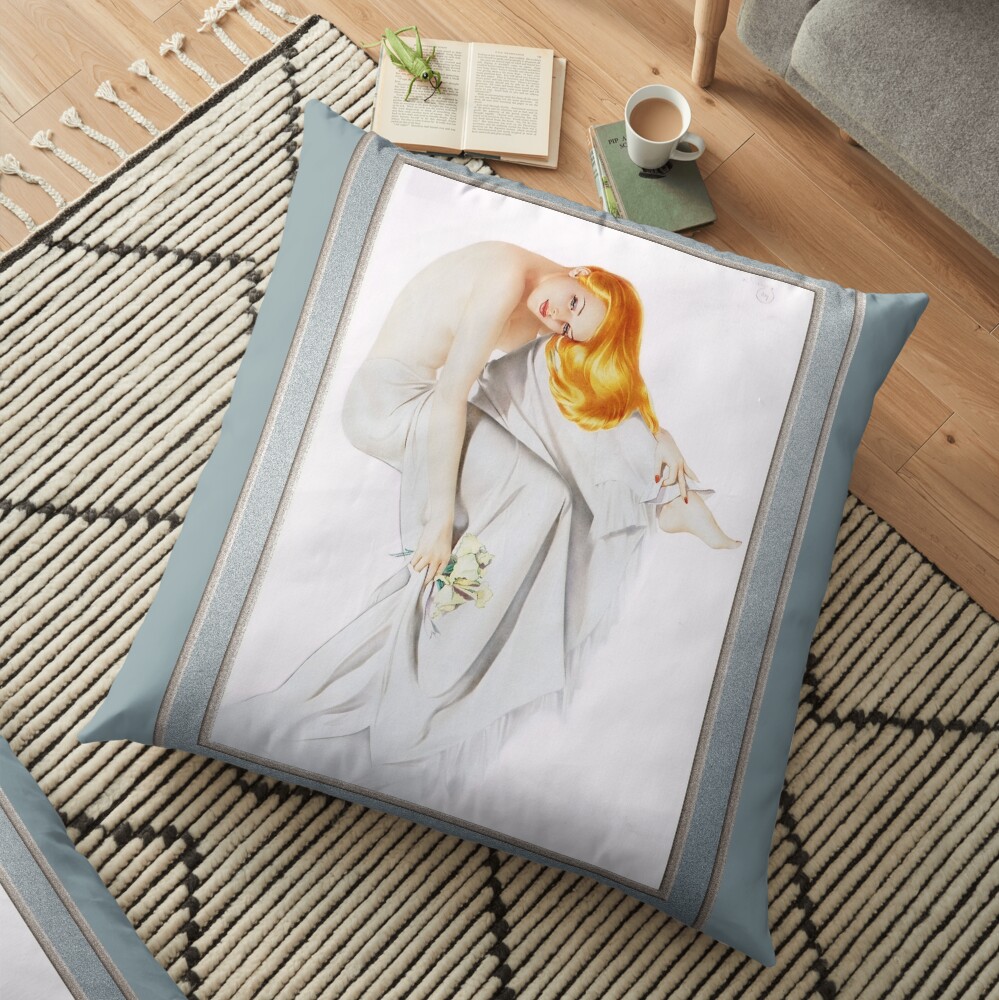 Art Deco Glamour Girl By Alberto Vargas An Alluring Beauty Xzendor7 Wall Decor Art Prints