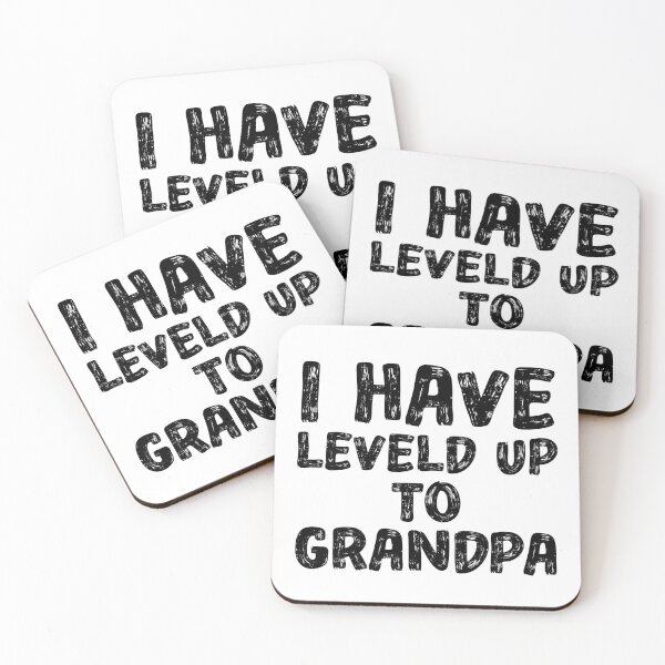 Item preview, I have leveled up to grandpa, funny grandfather saying  designed and sold by kind4you.