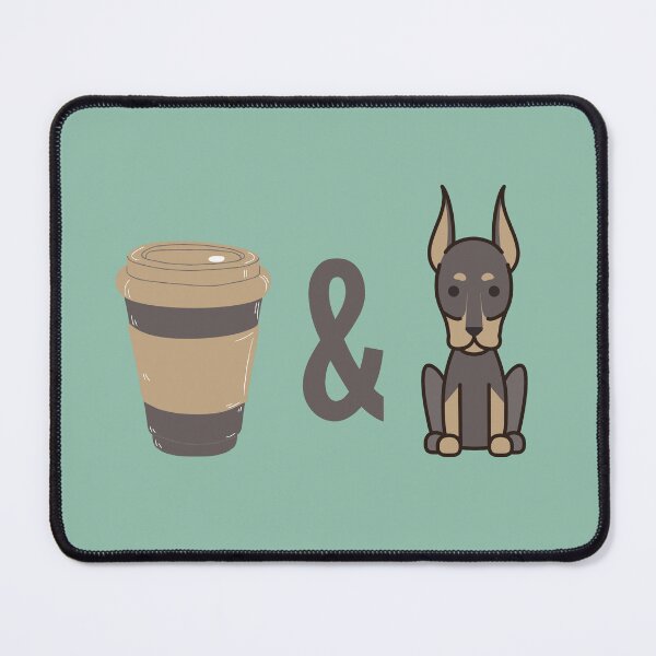 Item preview, Coffee And My Doberman designed and sold by MoaaStore.