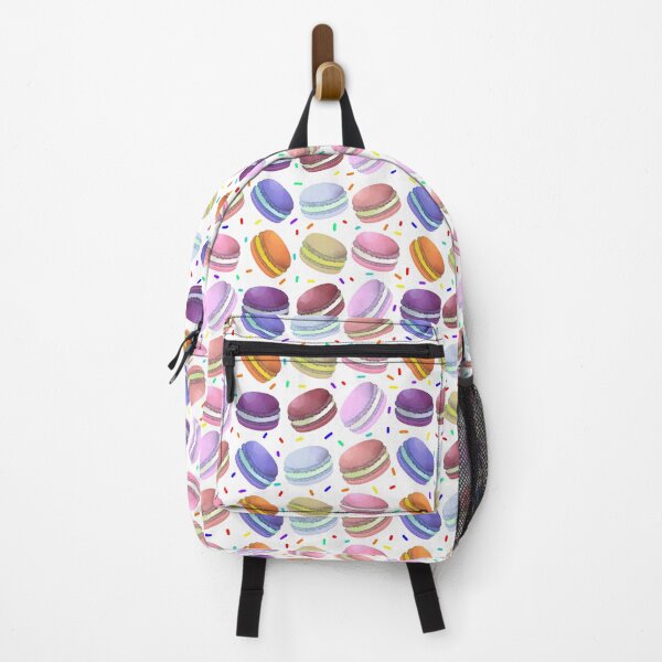 Item preview, Dessert Makes Everything Better | Cute Colourful Hand Drawing Macaroon Pattern designed and sold by HarrysMomStudio.