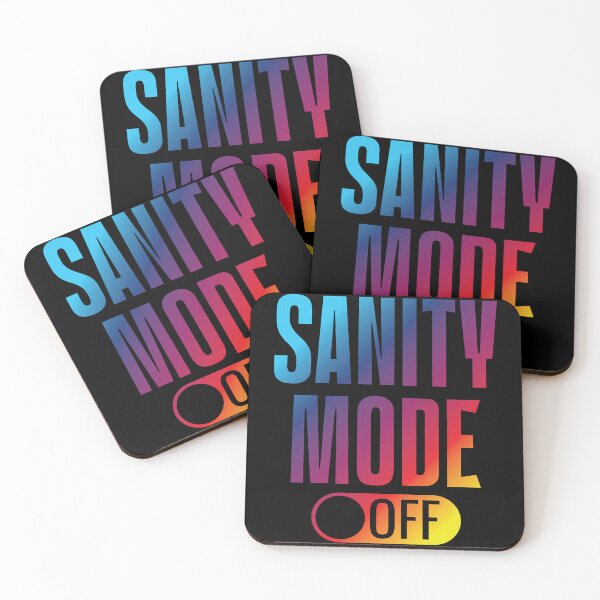 Item preview, Sanity mode OFF designed and sold by arkantus.